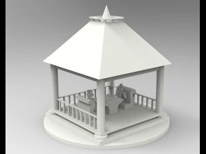 Mirador Modelo de impresión 3D