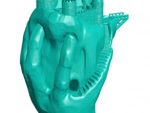 Castle hand 3D Print Model