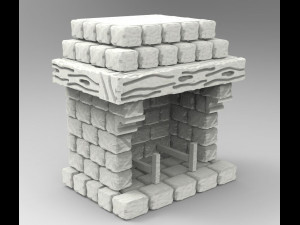 Fireplace Modelo de Impressão 3D