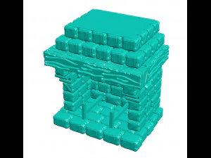 Fireplace 3D Print Model