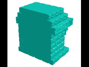 Fireplace 3D Print Model