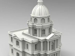 Edificio Modelo de impresión 3D