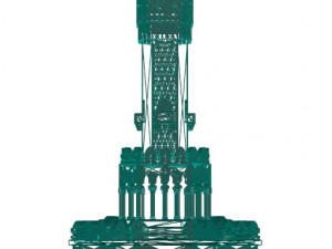 Clock Tower 3D Принт Модель