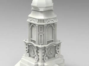 Salão da Torre Modelo de Impressão 3D