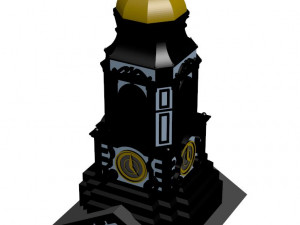 Tower Hall 3D Print Model
