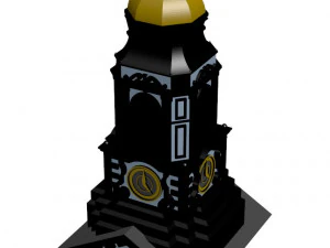 Tower Hall 3D Print Model