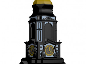 Tower Hall 3D Print Model