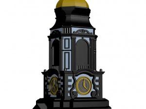 Tower Hall 3D Print Model
