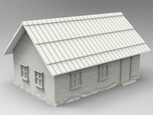 Miniature house 3D Print Model