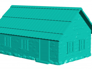 Miniature house 3Dプリントモデル