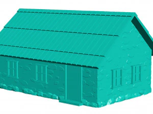 Miniature house 3D Print Model