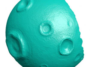 Moon town 3D Print Model
