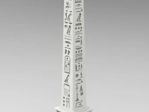 Obelisco de Luxor - hier&oacute;glifos Modelo de Impressão 3D