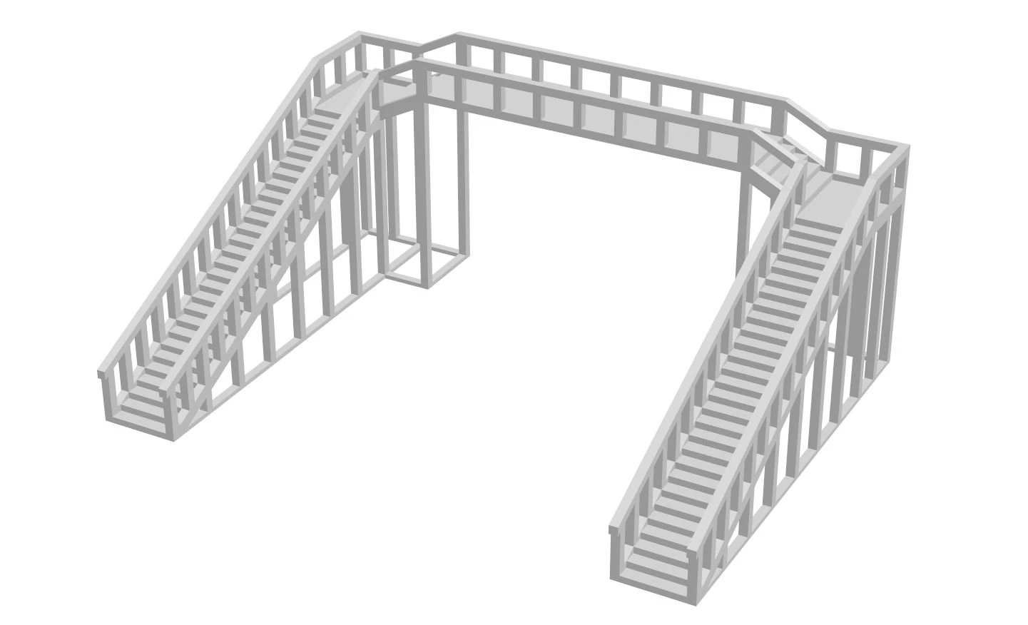 Passerelle 3D Model .c4d .max .obj .3ds .fbx .stl .blend