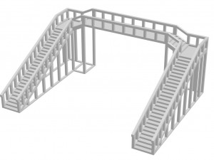 Passerelle 3D 模型