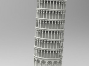 Pisa tower Modello 3D