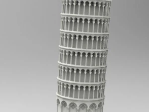 Torre de Pisa Modelo 3D