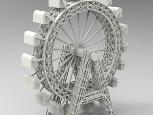 Riesenrad Model 3D