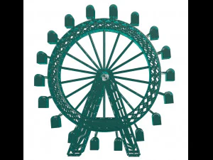 Riesenrad 3D Model