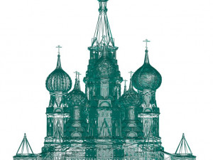 Basils Cathedral 3D Модель