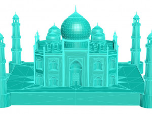 Taj Mahal 3D Модель