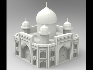 Taj Mahal 2 3D Model