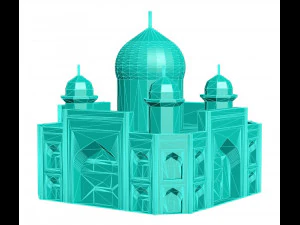 Taj Mahal 2 3D Model