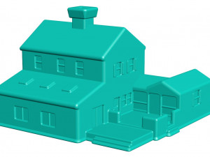 Toy House 3D 모델