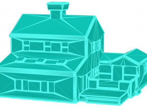 Toy House 3D 모델