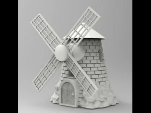 Windmill 3D Model