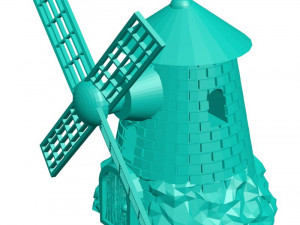 Windmill 3D Model