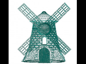 Windmill 3D Model