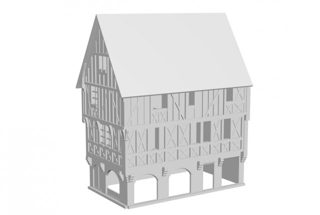 Hotel Modelo 3D .c4d .max .obj .3ds .fbx .stl .blend 
