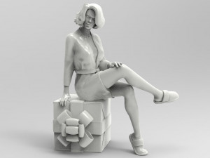 Female Character F02 3D Model