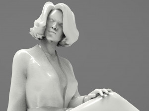 Female Character F02 3D Model