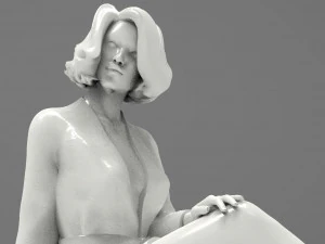 Female Character F02 3D Model