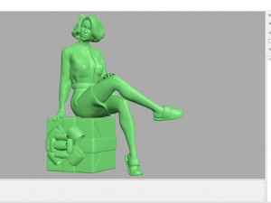 Female Character F02 3D Model