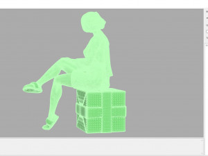Female Character F02 3D Model