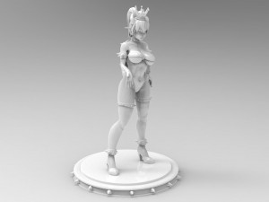 Female Character F05 3D 模型