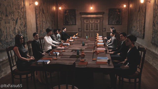 Meering Room 3D Model .c4d .max .obj .3ds .fbx .stl .blend 