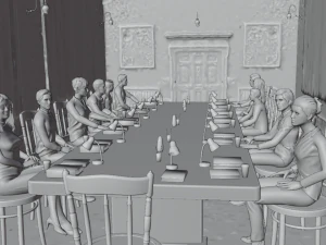 Meering Room 3D Model