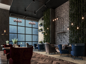 Coffee-Shop Modelo 3D