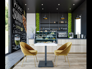 Coffee Shop 3Dモデル
