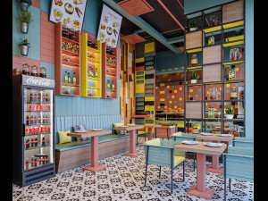 Coffee-Restaurant Modelo 3D