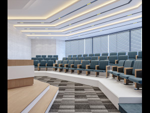 Lecture Hall Modello 3D