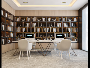 Library Room 3Dモデル