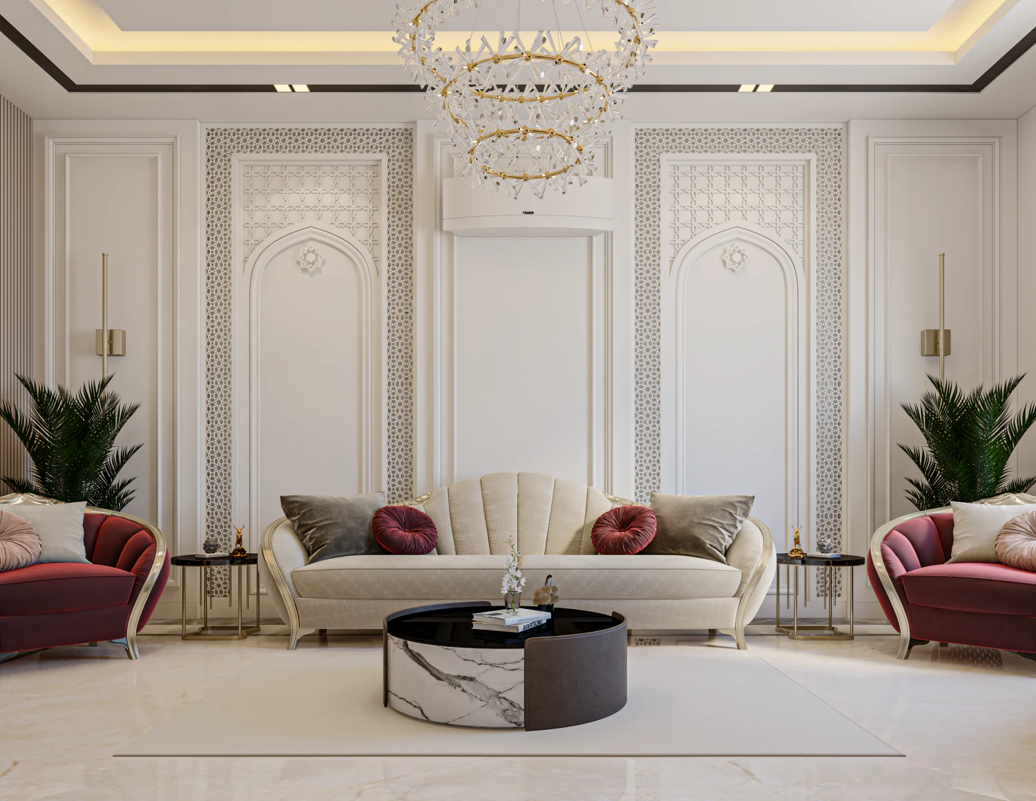 LIVING ROOM 3D Model .c4d .max .obj .3ds .fbx .stl .blend 