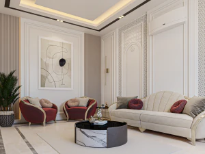 LIVING ROOM 3D Model