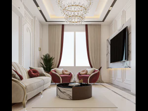 LIVING ROOM 3D Model