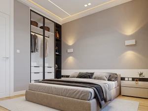 KAMAR TIDUR UTAMA Model 3D